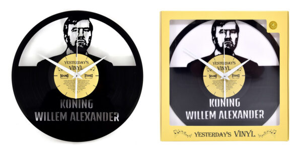 Yesterdays Vinyl Klok Koning 30 cm