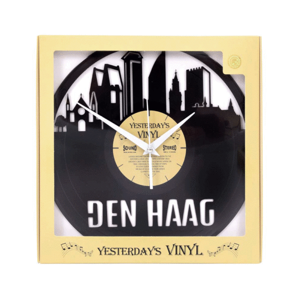 Yesterdays Vinyl Klok Skyline Den Haag 30 cm