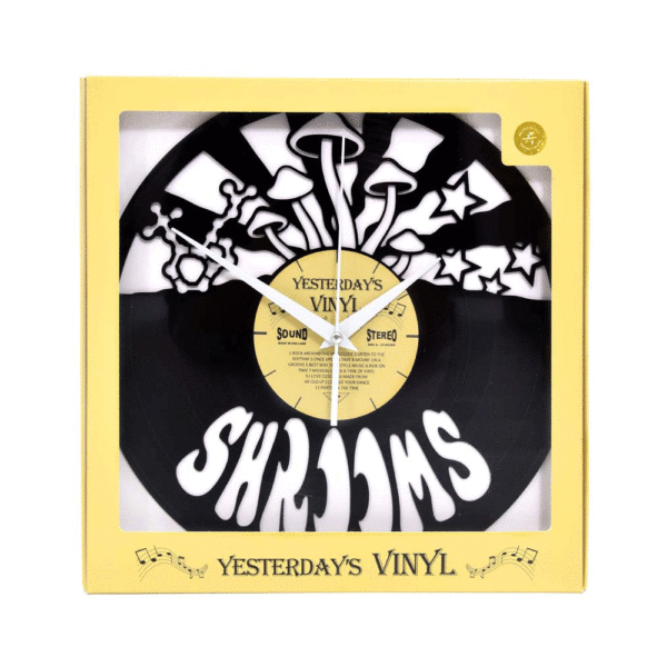 Yesterdays Vinyl Klok Shrooms 30 cm