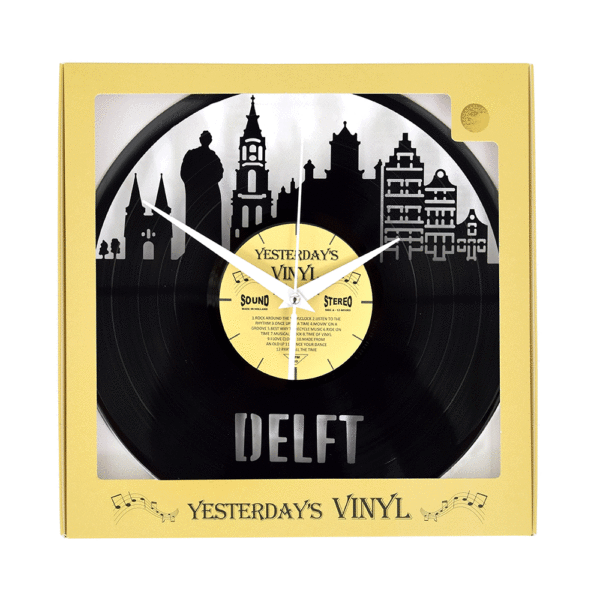 Yesterdays Vinyl Klok Skyline Delft 30 cm