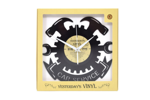 Yesterdays Vinyl Klok Car Service 30 cm