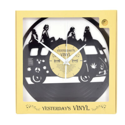 Yesterdays Vinyl Klok Hippiebus jaren 60 30 cm