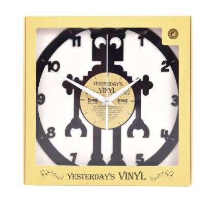 Yesterdays Vinyl Klok Robot Cijfers 30 cm
