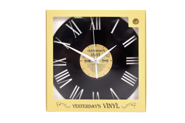 Yesterdays Vinyl Klok Cijfer Romein 30 cm