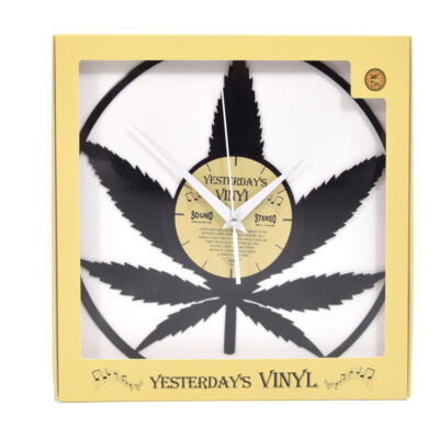 Yesterdays Vinyl Klok Wietblad 30 cm