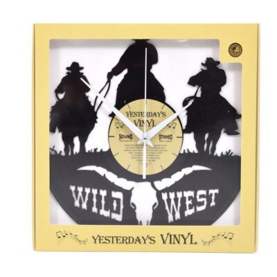 Yesterdays Vinyl Klok Wild West 30 cm