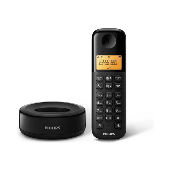 Philips D1602B/01- Draadloze DECT-telefoon met 2 handset - Zwart