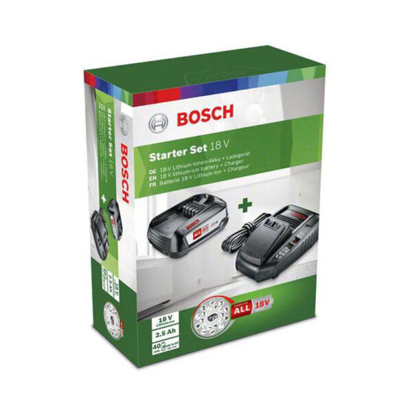 Bosch 18 V Accu en lader starterset